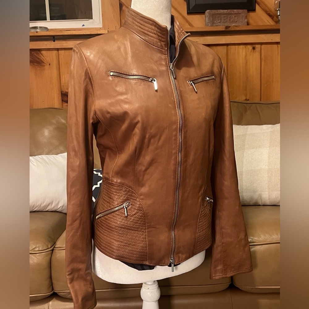 Vera Pelle Genuine Italian Leather Jacket